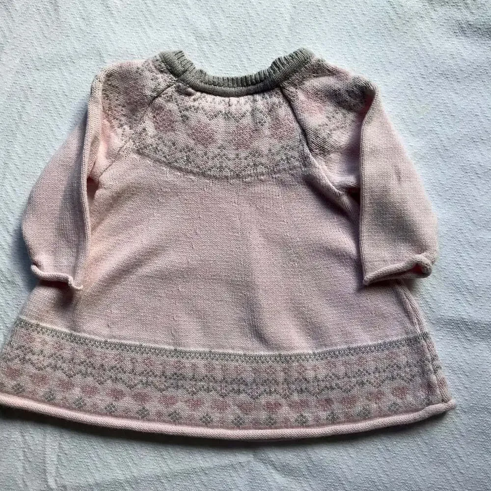 BlueBeri Boulevard Pink Sweater Dress Sz 6M